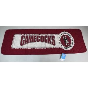 NEW University of South Carolina Gamecocks Quilted Table Runner 41" X 13"